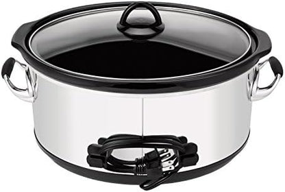 7 Quart Programmable Slow Cooker – Polished Platinum - Curated Catalog J5
