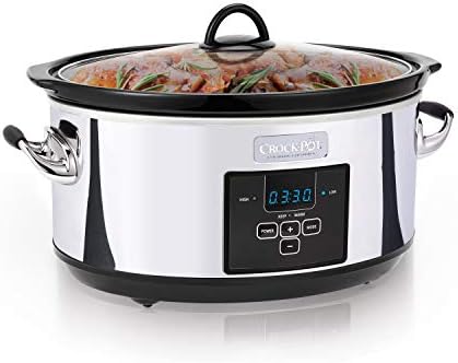 7 Quart Programmable Slow Cooker – Polished Platinum - Curated Catalog J5