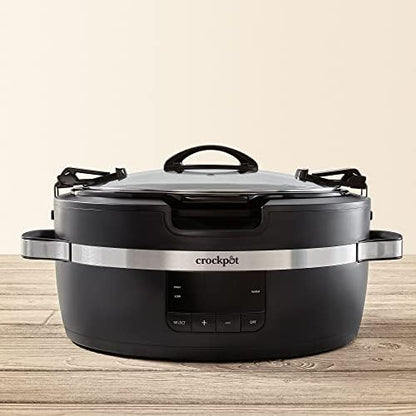 Thermoshield 6 Quart Slow Cooker with Carry Handles - Curated Catalog E8