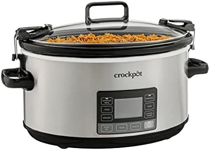 7 Quart Portable Programmable Slow Cooker with Timer - Curated Catalog M5