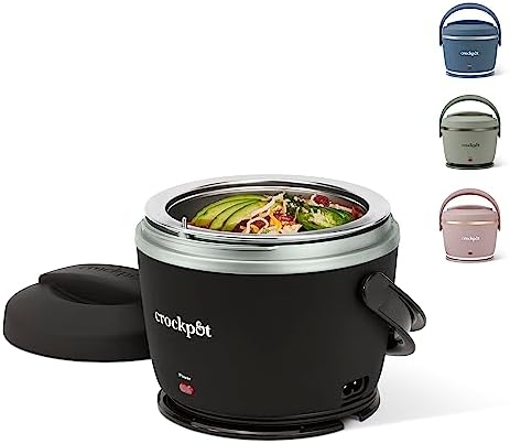 Electric Lunch Box Food Warmer 20oz – Black - Curated Catalog E1