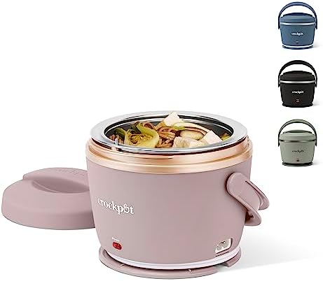 Electric Lunch Box Food Warmer 20oz – Blush Pink - Curated Catalog Z4