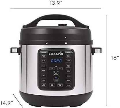 8 Quart Express Crock Multi-Use Pressure Cooker - Curated Catalog T1