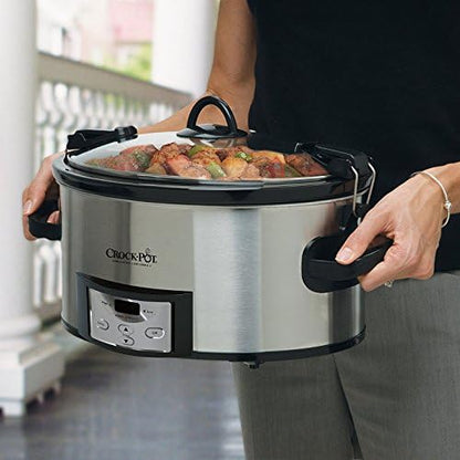 Cook & Carry 6 Quart Programmable Slow Cooker - Curated Catalog H8