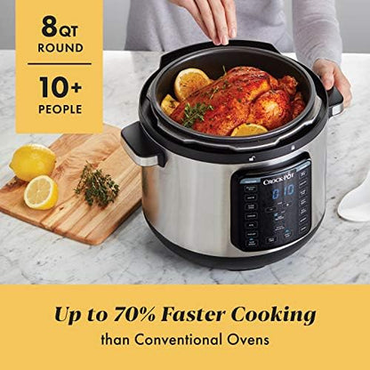 8 Quart Express Crock Multi-Use Pressure Cooker - Curated Catalog T1
