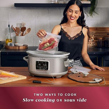 7 Quart Programmable Cook & Carry Slow Cooker - Curated Catalog K1
