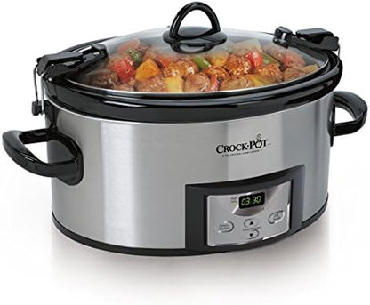 Cook & Carry 6 Quart Programmable Slow Cooker - Curated Catalog H8