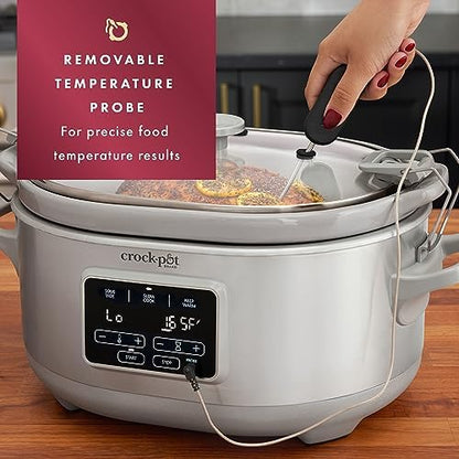 7 Quart Programmable Cook & Carry Slow Cooker - Curated Catalog K1