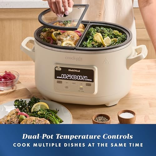 MultiMeal Multicooker with Programmable Slow Cooker - Curated Catalog F5