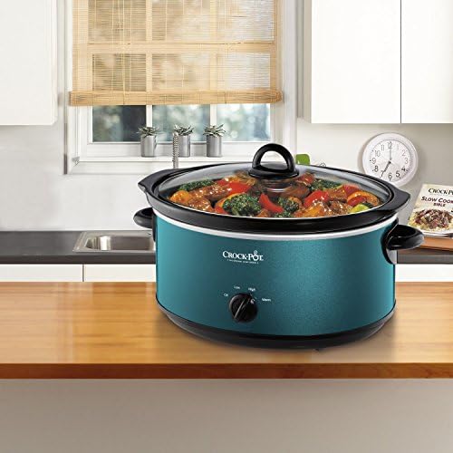 7 Quart Manual Slow Cooker – Turquoise - Curated Catalog E0
