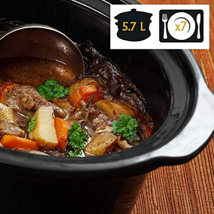 Cook & Carry 6 Quart Portable Slow Cooker - Curated Catalog I2