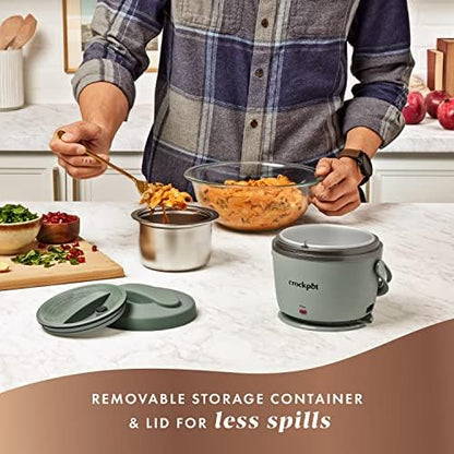 Portable Electric Lunch Box Food Warmer – Green - Curated Catalog H4
