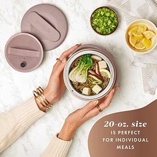 Electric Lunch Box Food Warmer 20oz – Blush Pink - Curated Catalog Z4