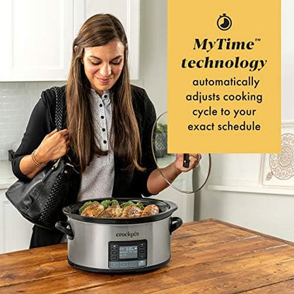 MyTime 6 Quart Programmable Slow Cooker - Curated Catalog B1