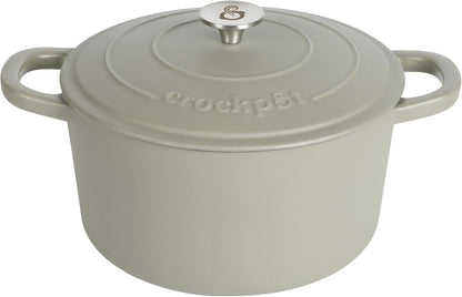 3 Quart Enameled Cast Iron Dutch Oven – Aqua - Curated Catalog D4