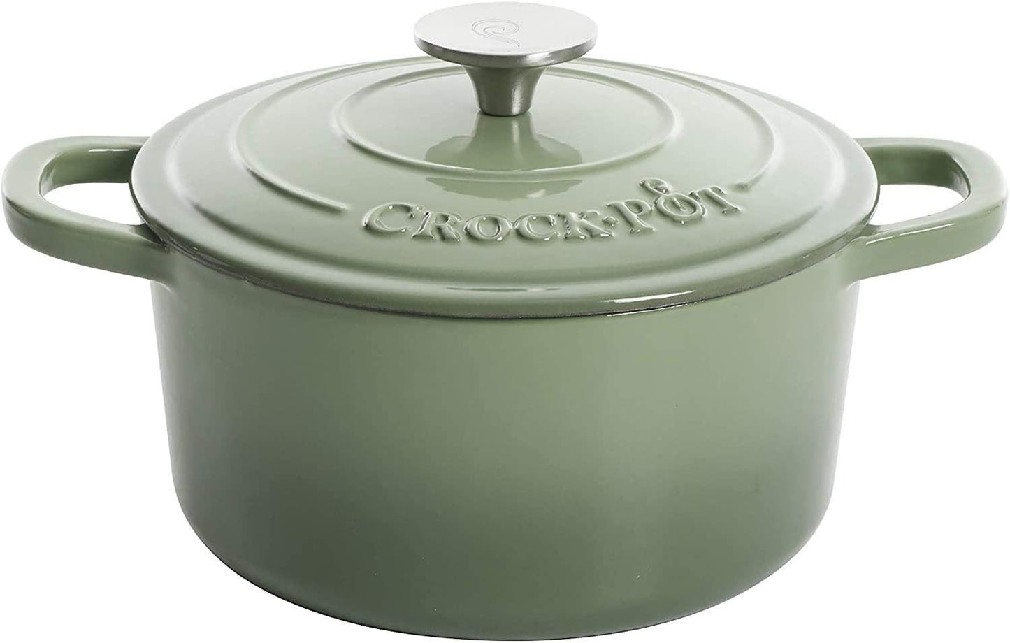 3 Quart Enameled Cast Iron Dutch Oven – Aqua - Curated Catalog D4