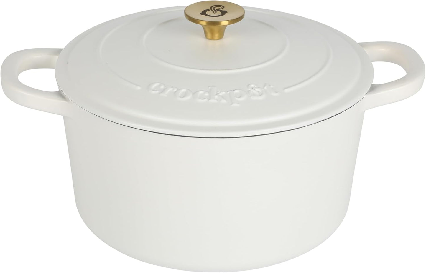3 Quart Enameled Cast Iron Dutch Oven – Aqua - Curated Catalog D4