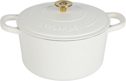 3 Quart Enameled Cast Iron Dutch Oven – Aqua - Curated Catalog D4