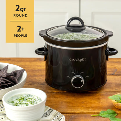 2 Quart Mini Slow Cooker – Classic Compact Cooker - Curated Catalog L8